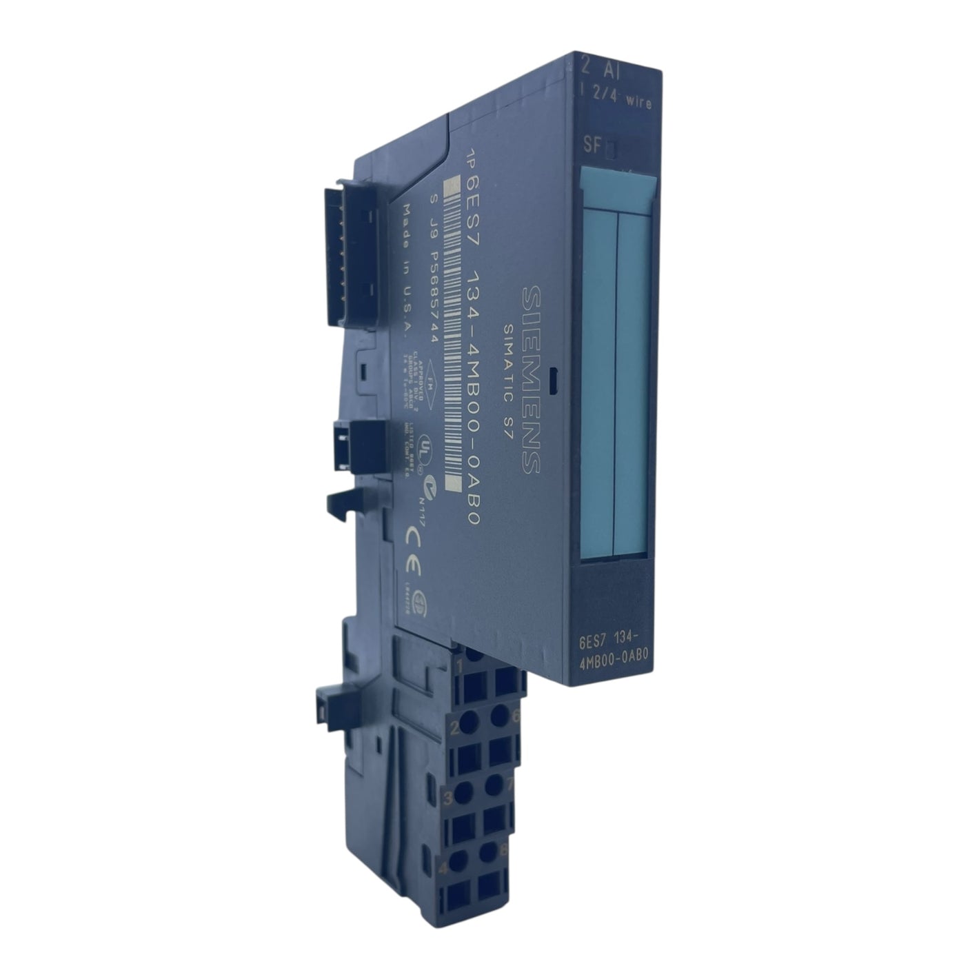 Siemens ET200S Elektronikmodul 2AI 0–20mA 6ES7134-4MB00-0AB0