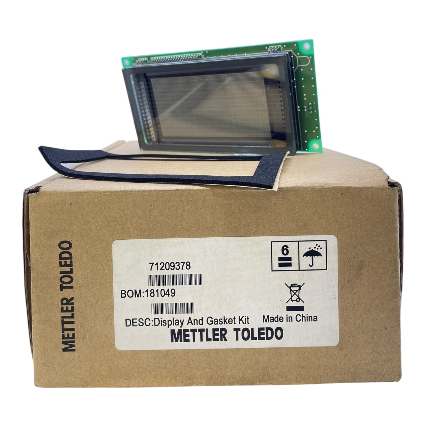 Mettler Toledo Display Kit 71209378 mit Dichtung GU128X64-800B Noritake