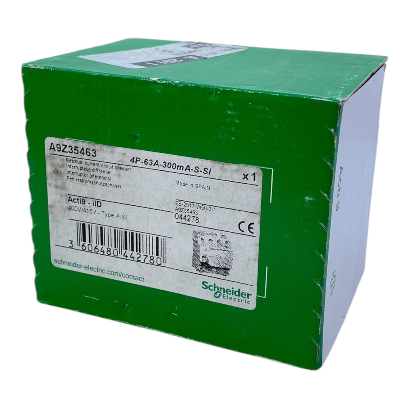 Schneider Electric A9Z35463 residual current device for industrial use