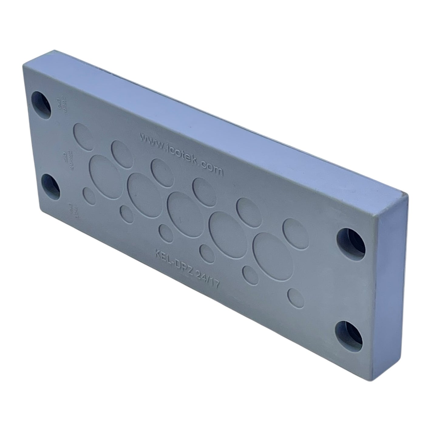 icotek Kabeldurchführungsplatte  KEL-DPZ 24/17 IP66 für Schaltschrank
