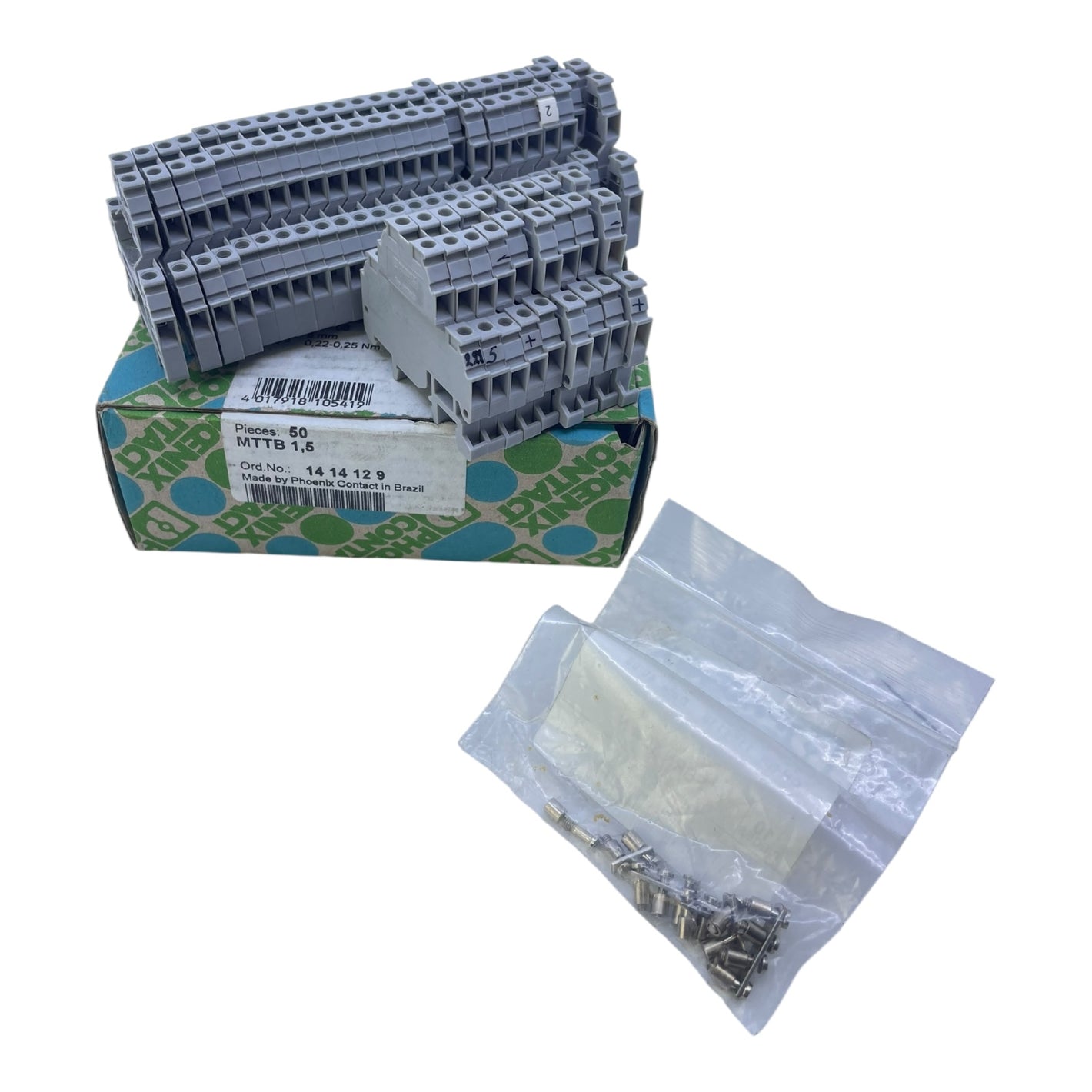 Phoenix Contact Reihenklemme MTTB1,5 400V 10A 1,5mm² VE:34 Stück