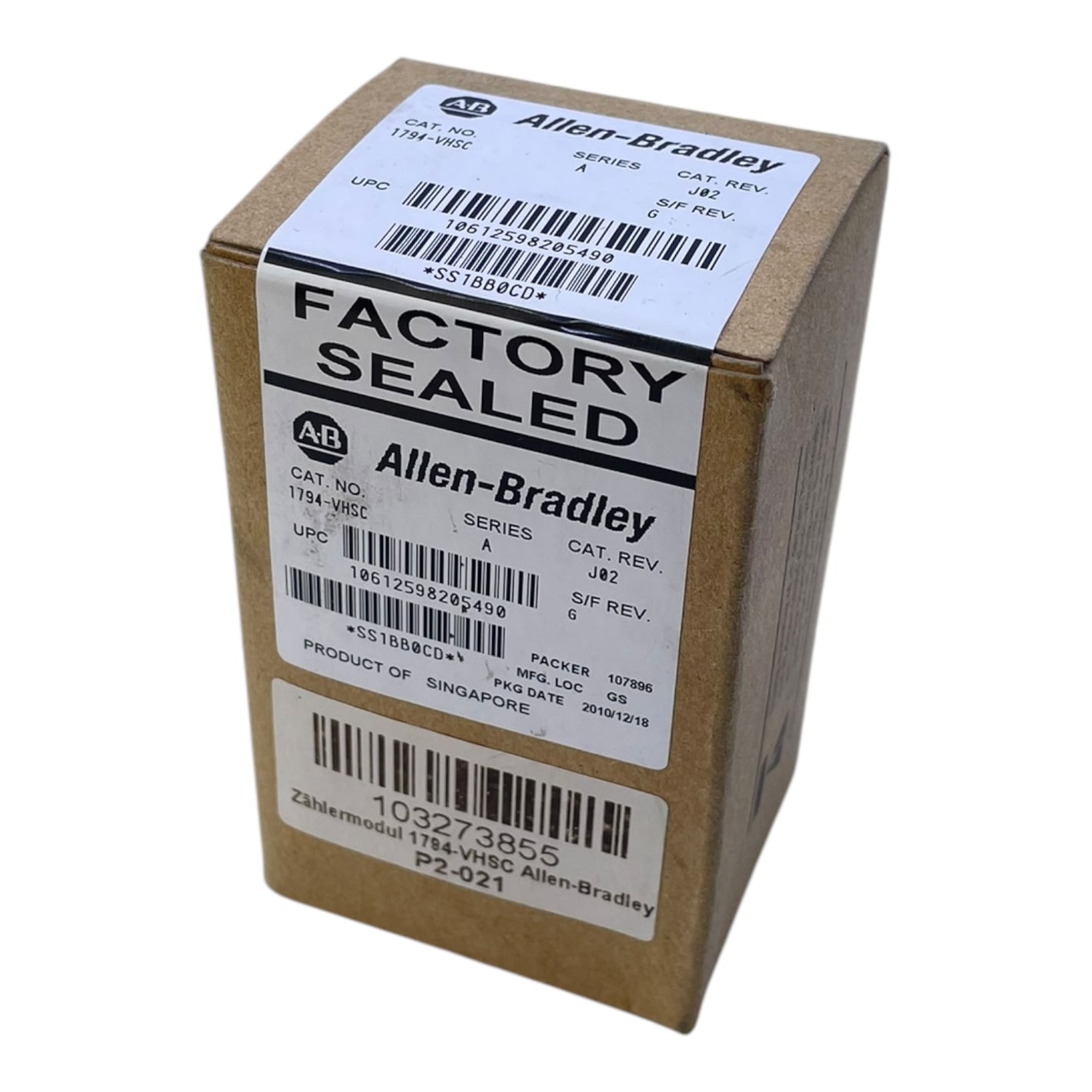 Allen Bradley 1794-VHSC Zählermodul Allen Bradley 1794-VHSC Zählermodul 1794-VHS