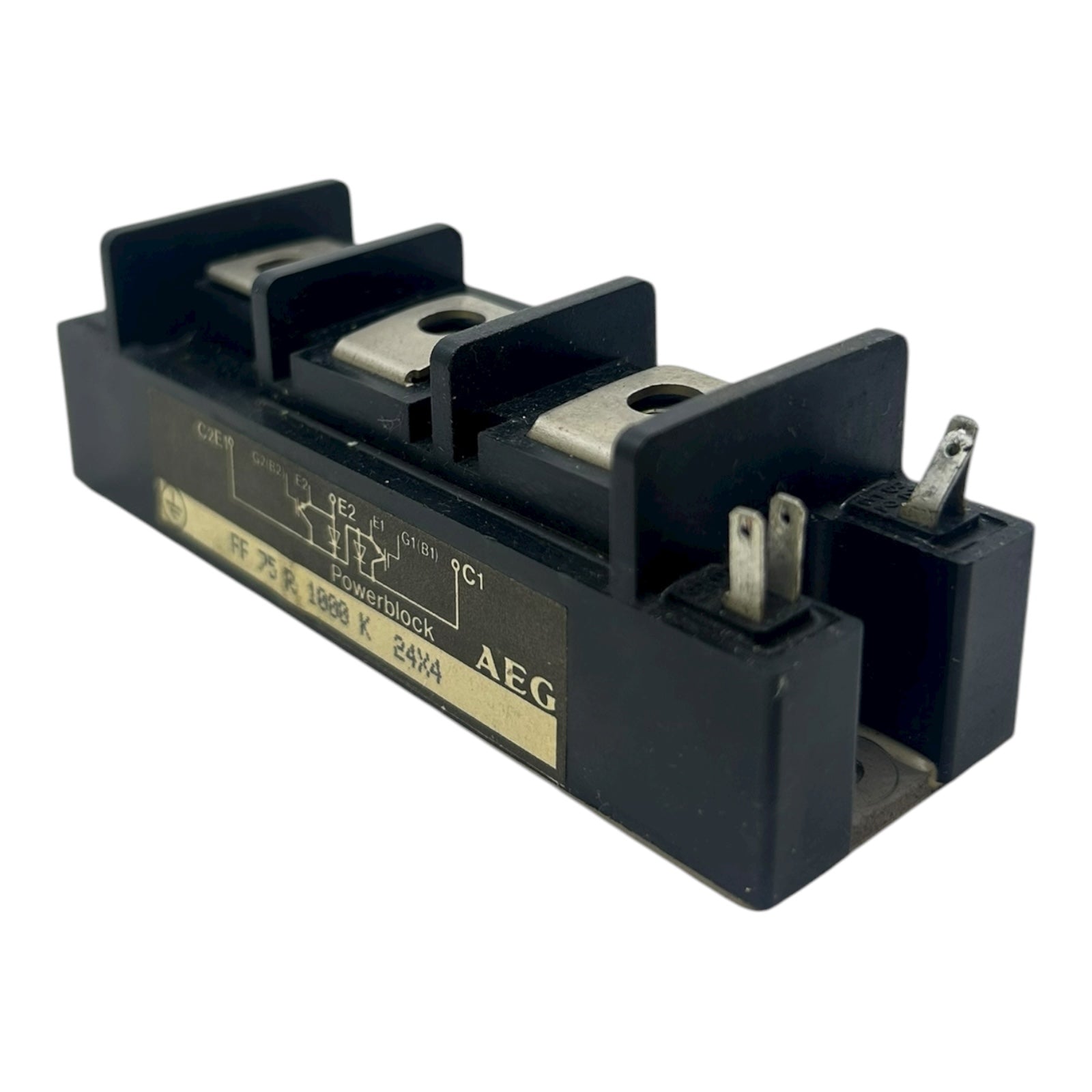 Thyristor AEG Powerblock – Occasion, Type Inconnu, Fabriqué En Allemagne, TVA Incluse
