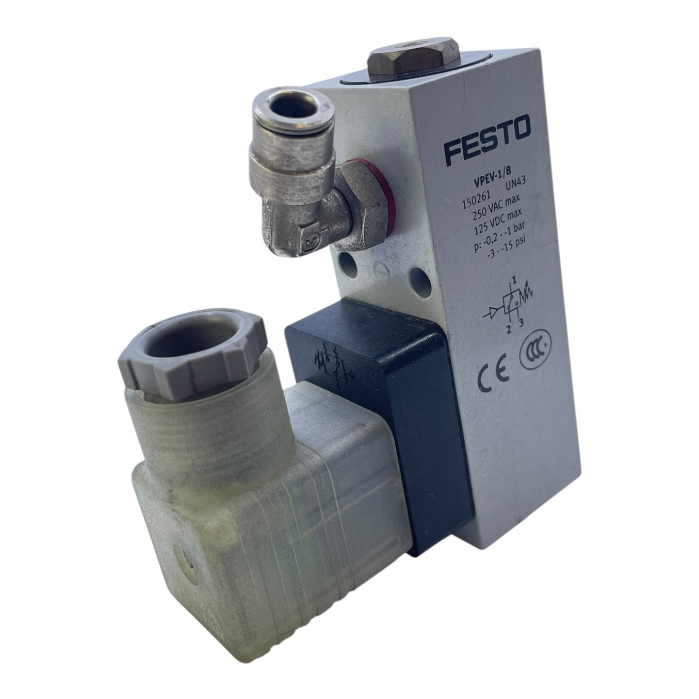 Festo Vakuumschalter VPEV-1/8 150261 Vakuumschalter von Festo für die Industrie