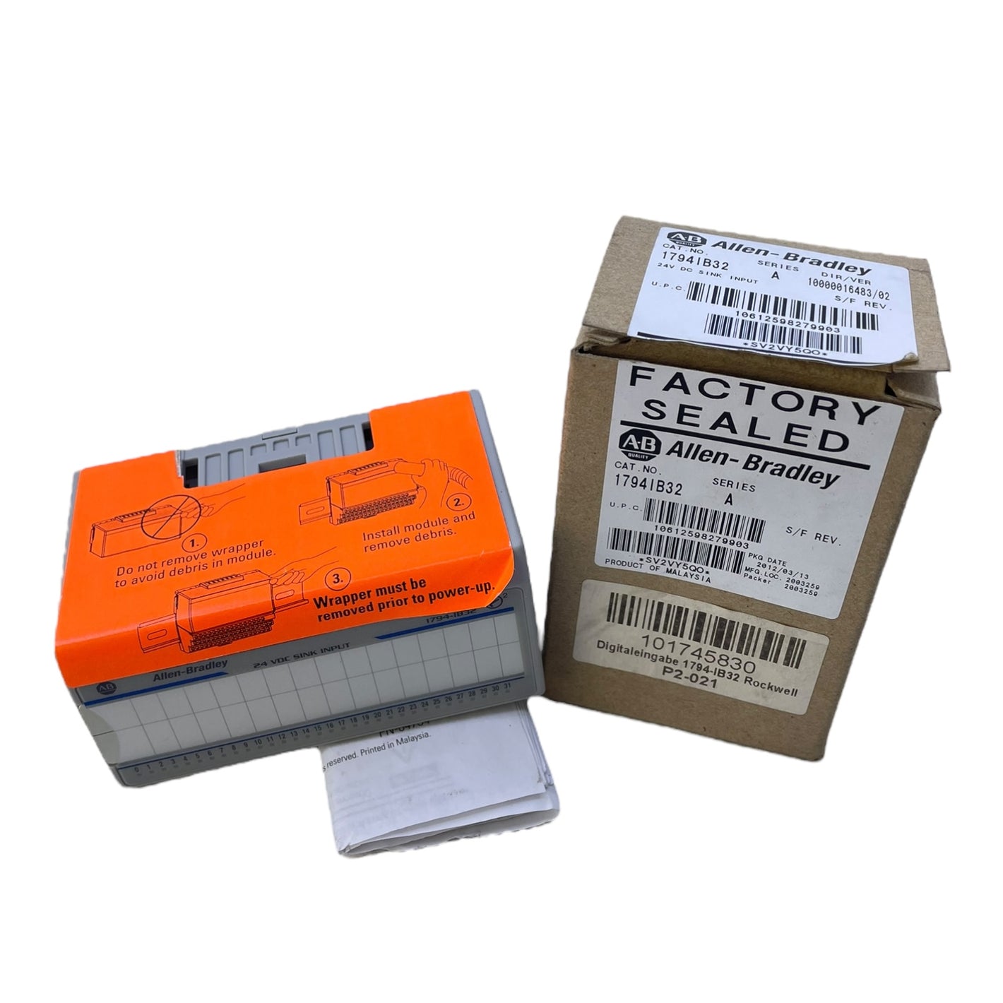 Allen Bradley 1794-IB32 Digital Input Modul Allen Bradley 1794-IB32 Allen Bradle