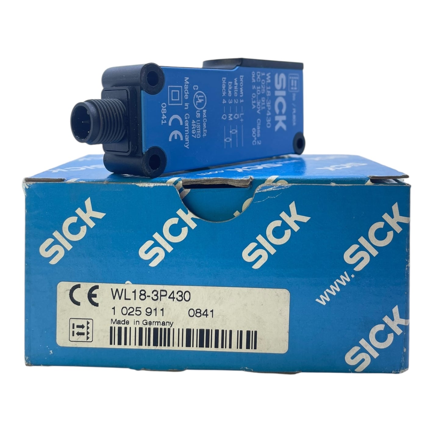 Sick Reflexions Lichtschranke WL18-3P430 1025911 für die Industrielle Nutzung