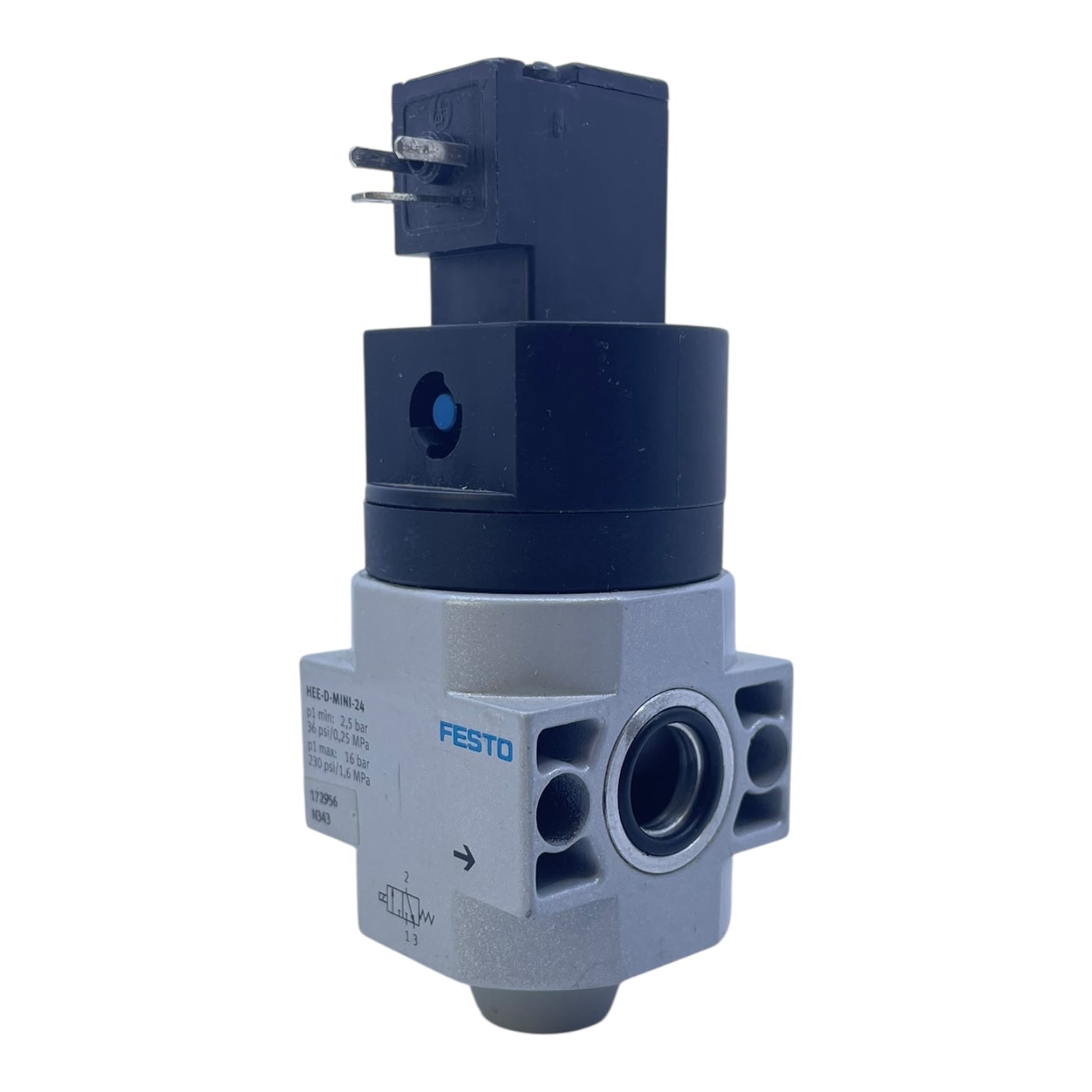 Festo Einschaltventil Pneumatikventil HEE-D-MINI-24 172956 für Industrie