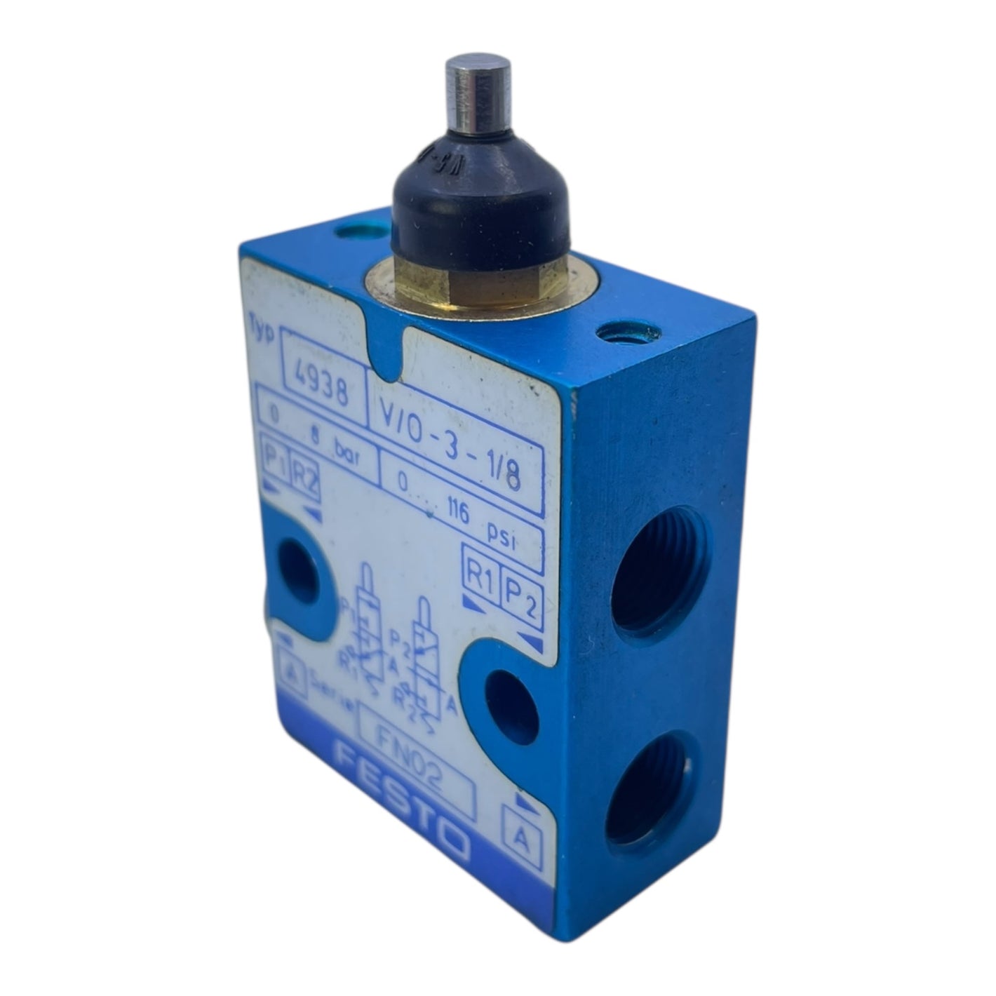 Festo Stößelventil Ventil V/0-3-1/8 4938 Stößelventil von Festo für Industrie