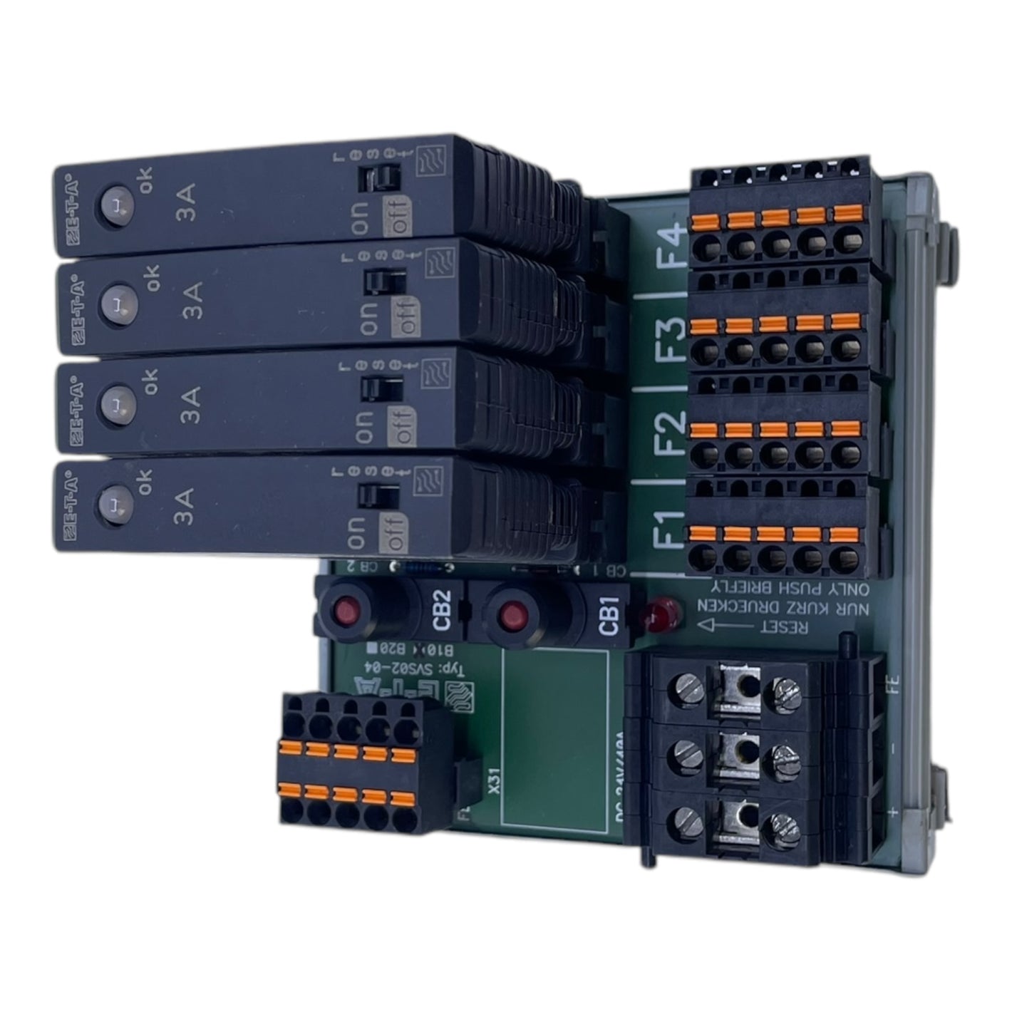 E-T-A SVS02-04 Stromverteiler für den industriellen Einsatz Stromverteiler Strom