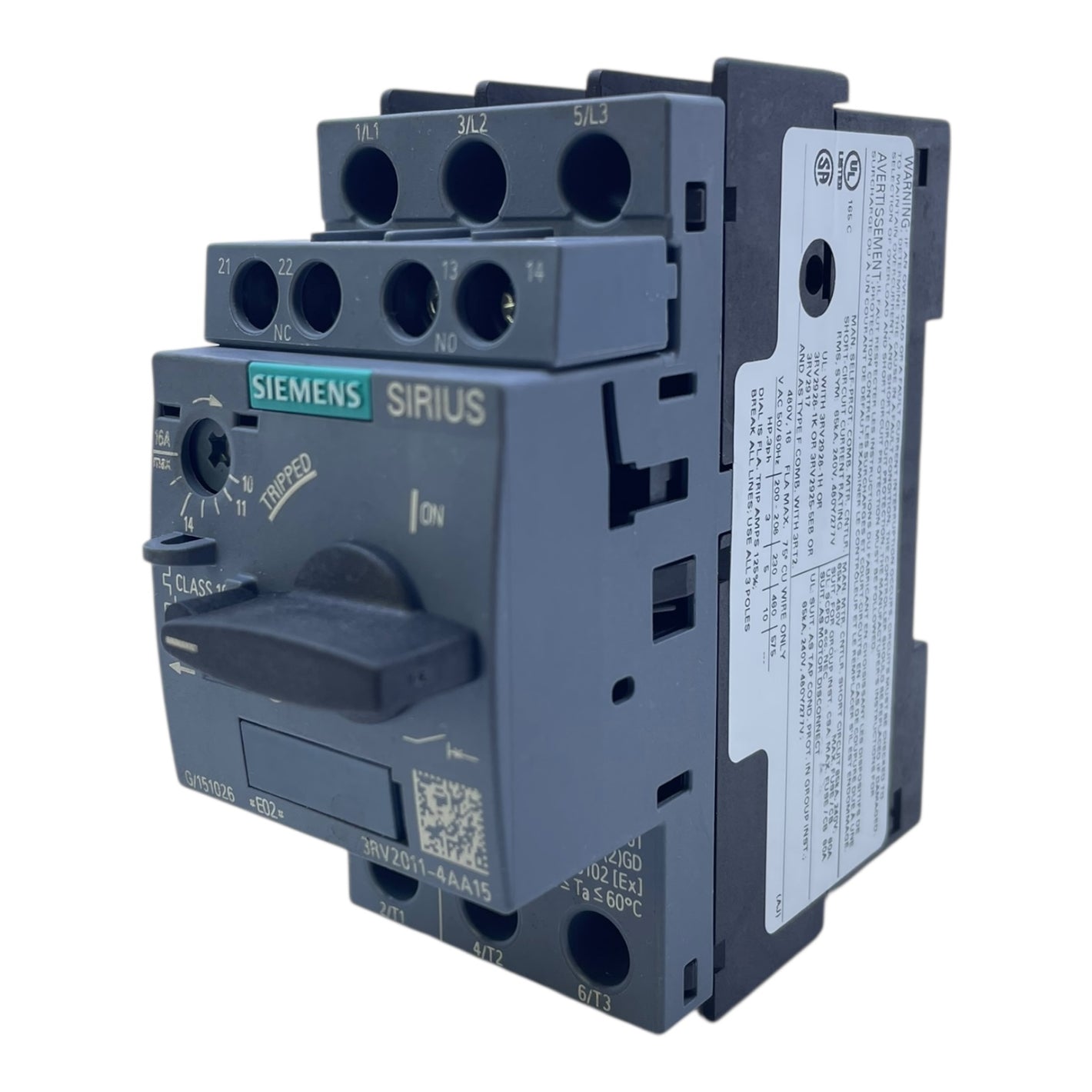 Siemens Leistungsschalter 10-16A 3RV2011-4AA15 Leistungsschalter von Siemens