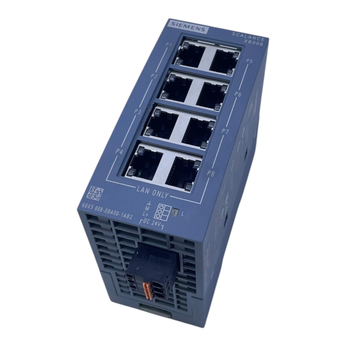 Siemens Scalance XB008 Industrial Ethernet Switch 6GK5008-0BA00-1AB2 8-Port