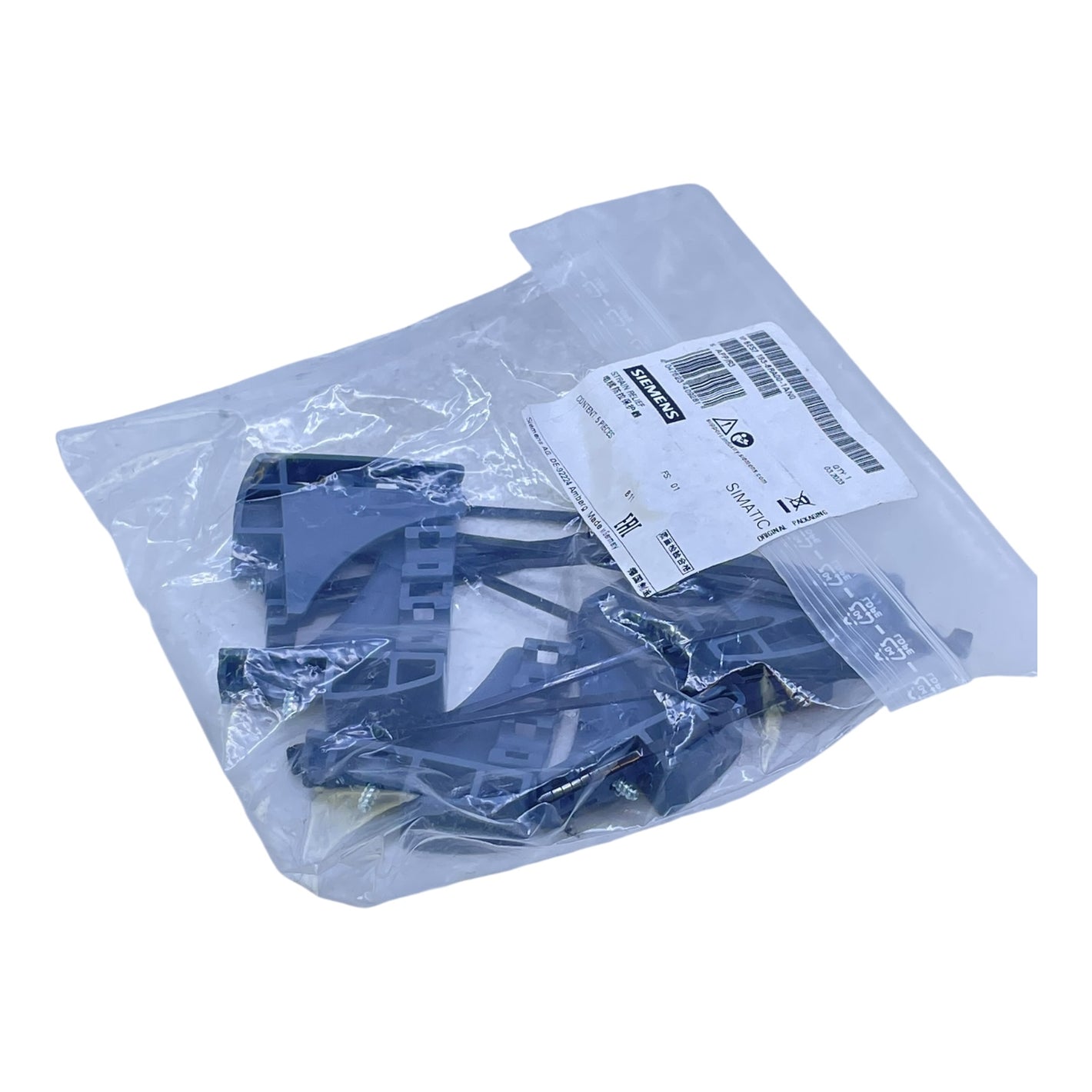 Siemens SIMATIC Zugentlastung 6ES7193-6RA00-1AN0 für ET 200SP VE:5 Stk