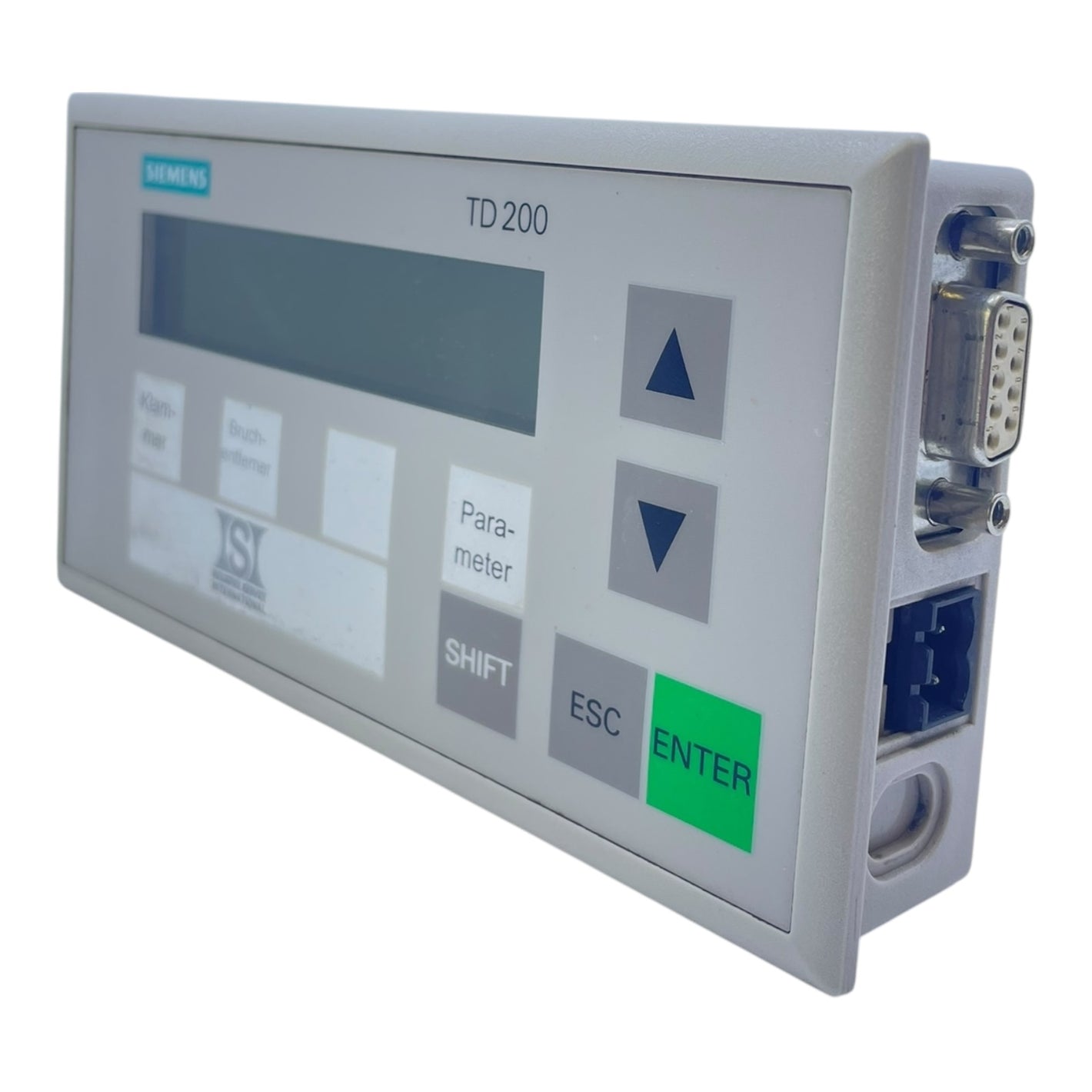 Siemens SIMATIC TD200 Textdisplay 6ES7272-0AA30-0YA0 S7 Bediengerät
