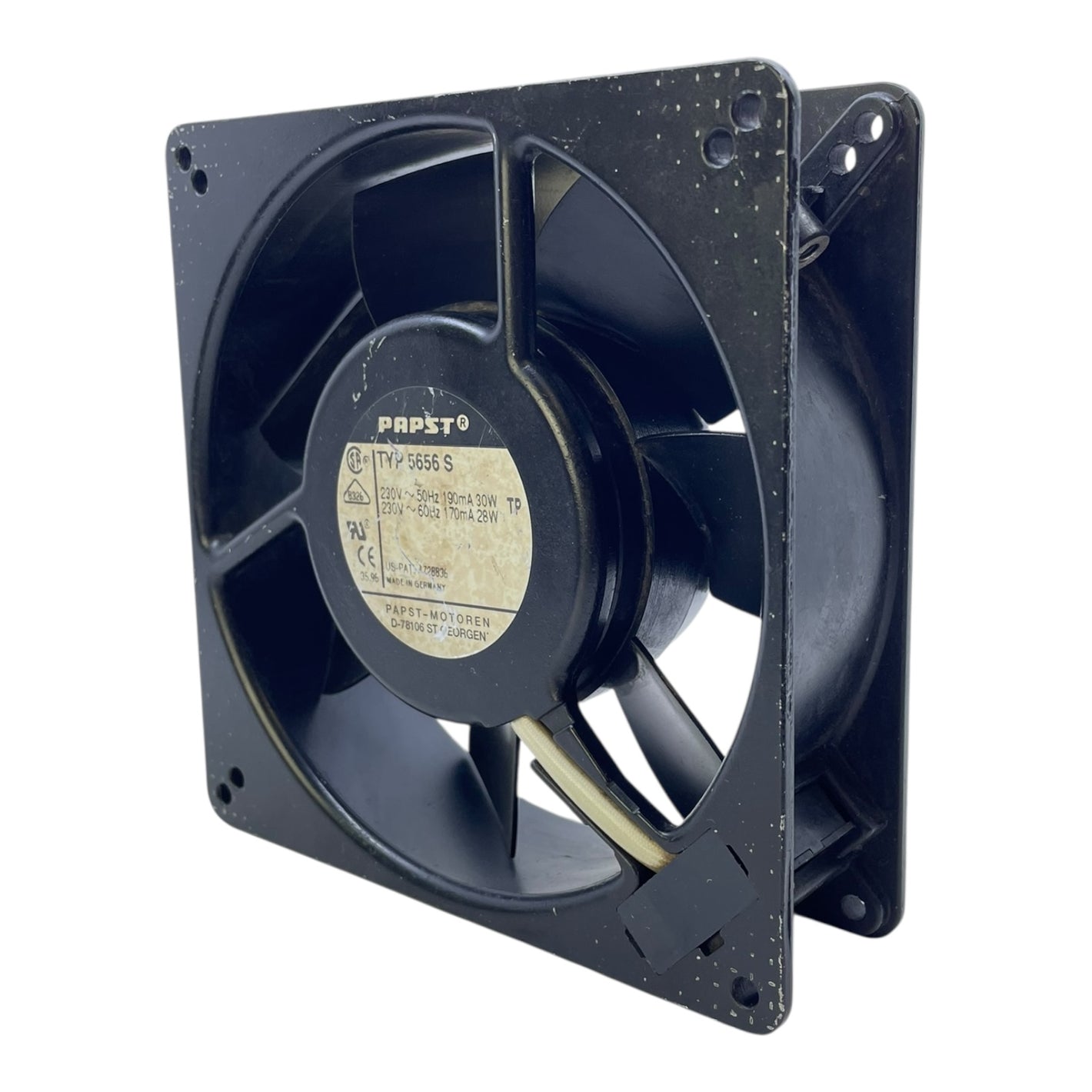 Papst Lüfter 5656 S 230V 120x120mm Axiallüfter 30W Industrieventilator