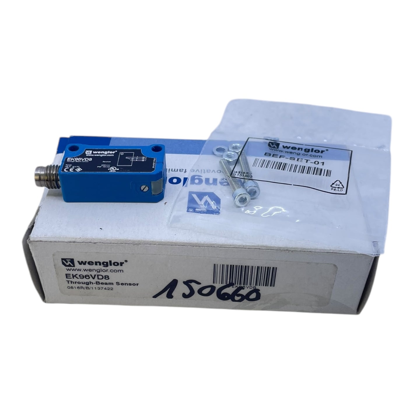 Wenglor EK96VD8 Einweglichtschranke  für den industriellen Einsatz - Einweglicht