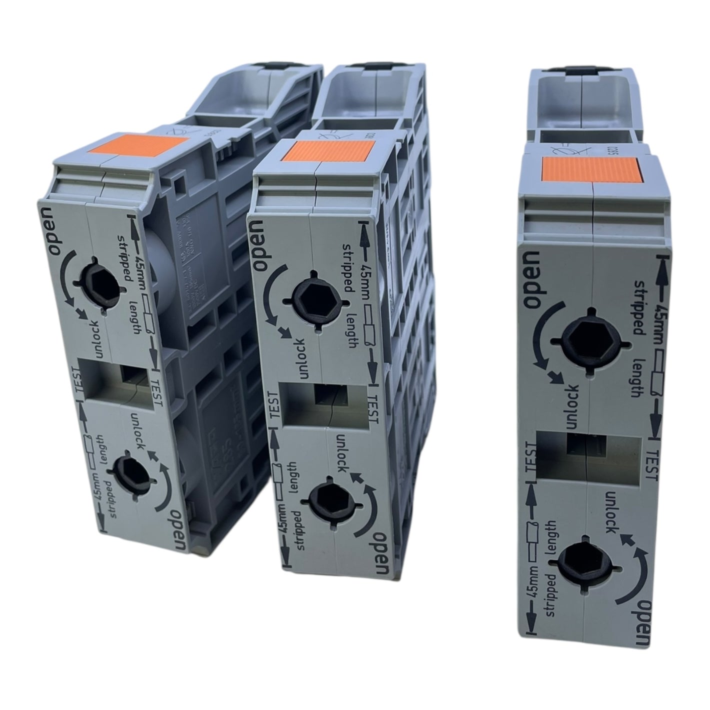 WAGO Durchgangsklemme 2-Leiter 285-1185 185mm² 353A 1000V VE:3stk