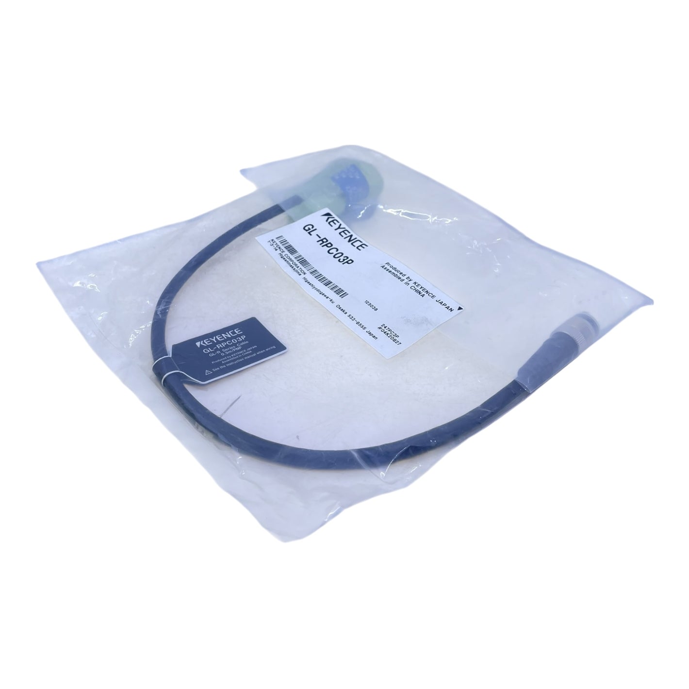 Keyence Anschlusskabel Sensorleitung GL-RPC03P Verbindungskabel GL Serie