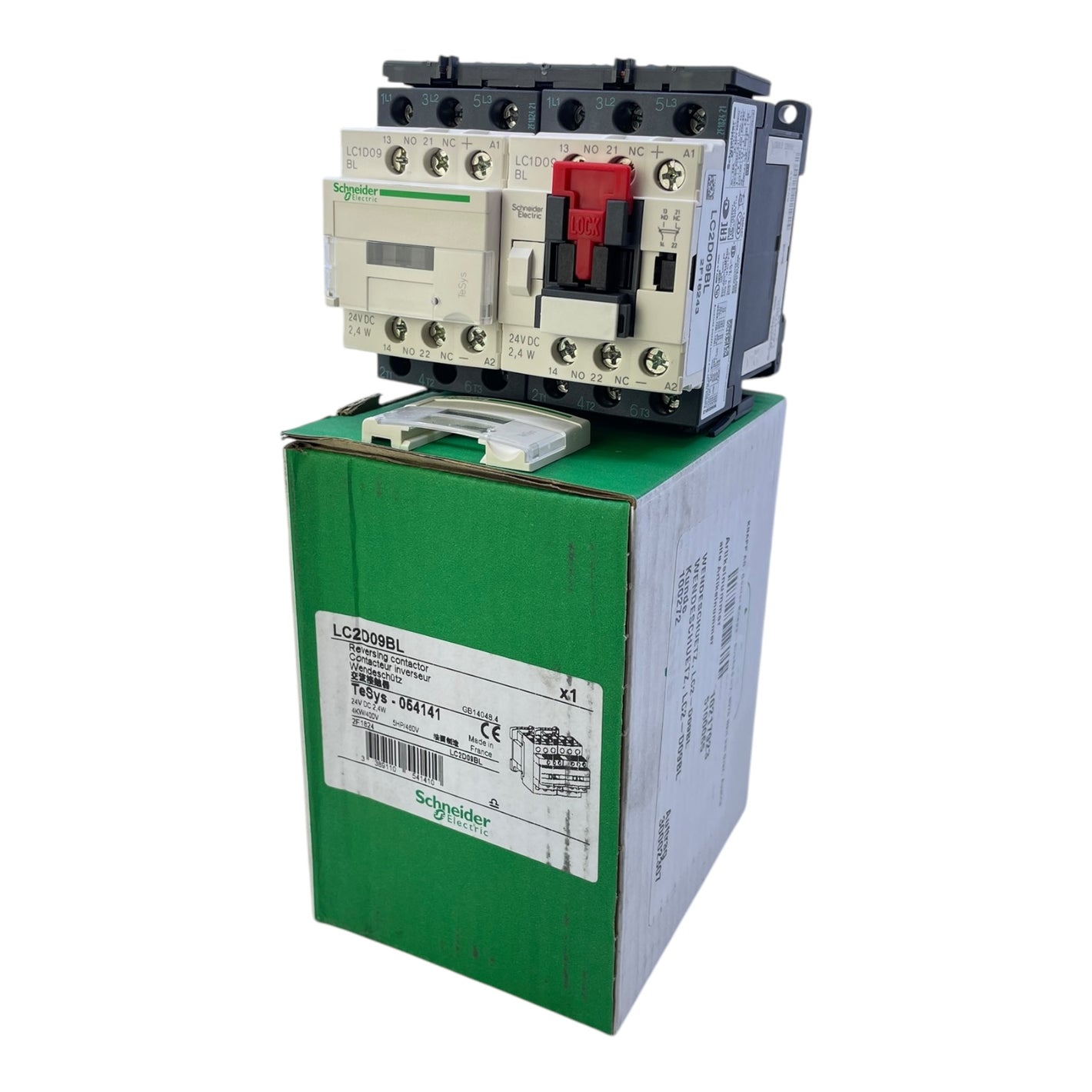 Schneider Electric LC2D09BL reversing contactor combination for industrial use