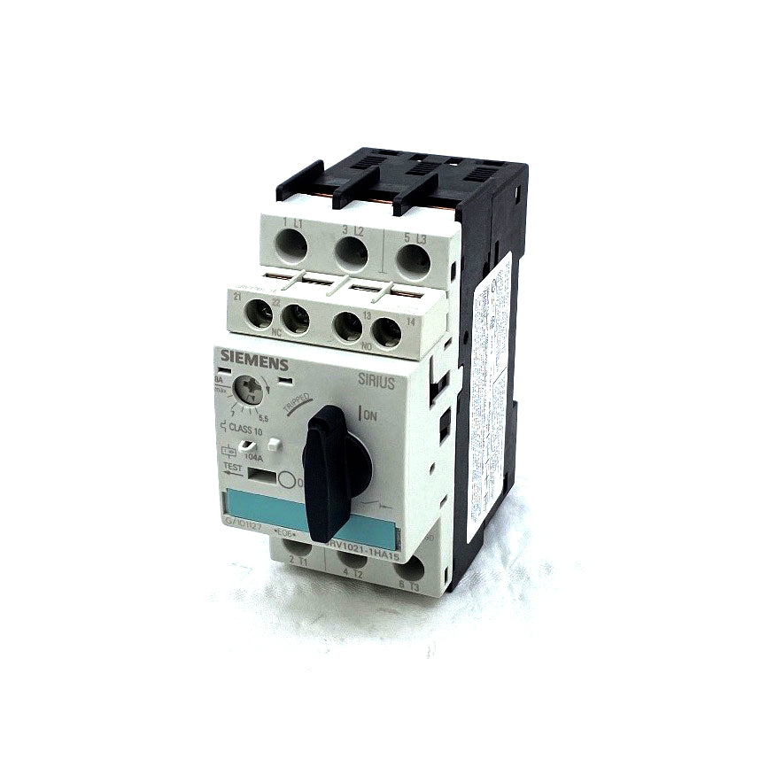 Siemens 3RV1021-1HA15 circuit breaker size S0 for motor protection CLASS 10