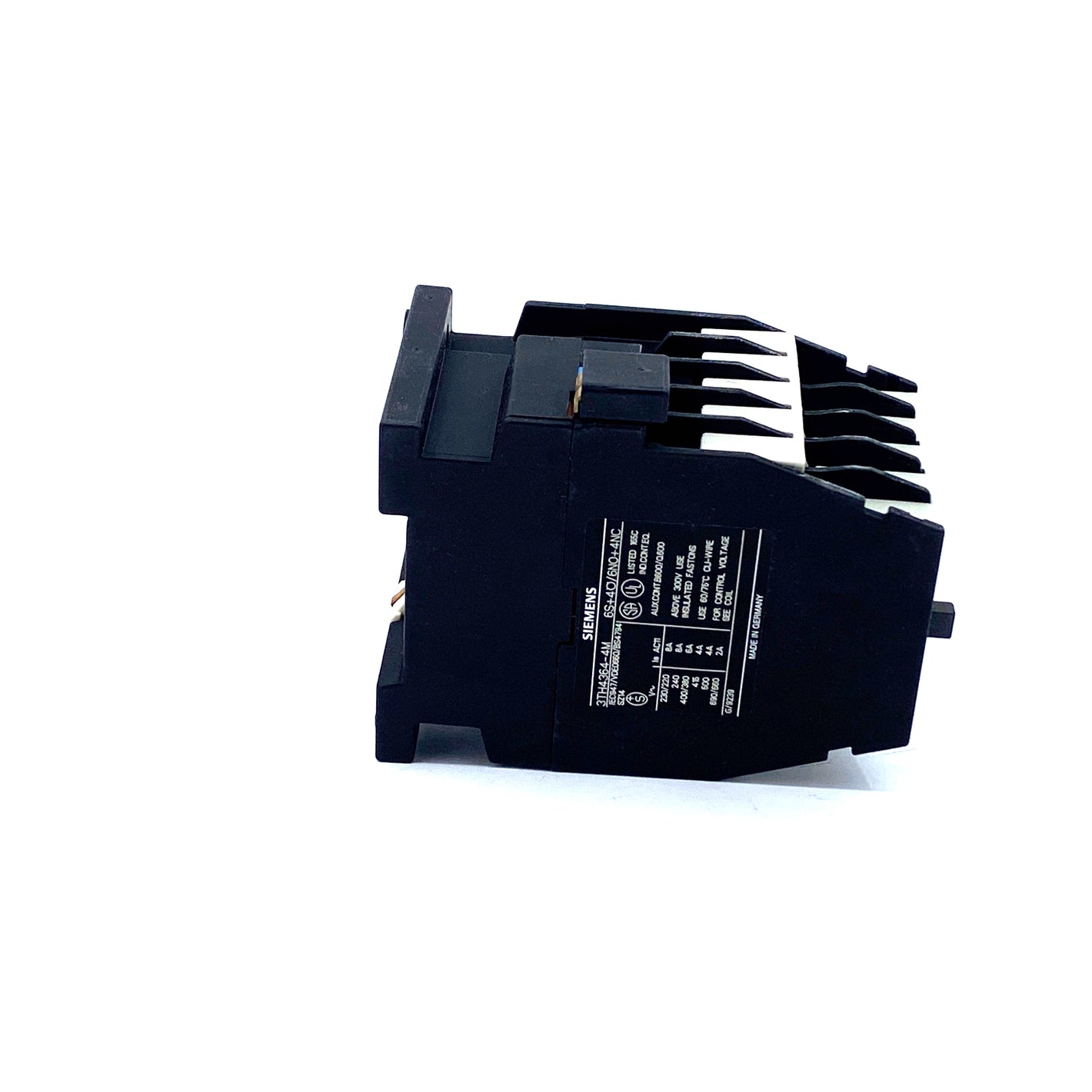 Siemens 3TH4364-4MP0 power contactor 230/220V 50Hz 276/264V 60Hz 6NO +4NC