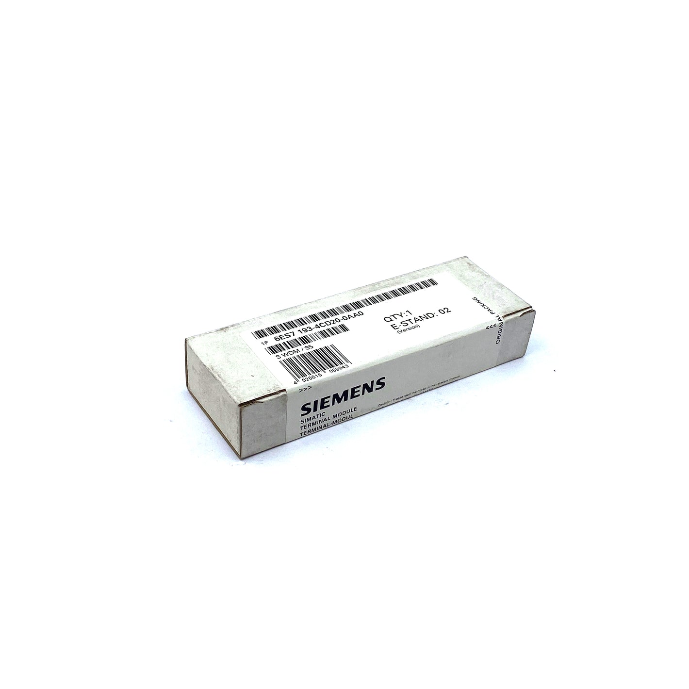 Siemens 6ES7193-4CD20-0AA0 Terminalmodul 120-230V AC 50/60Hz 24-48V DC 10A