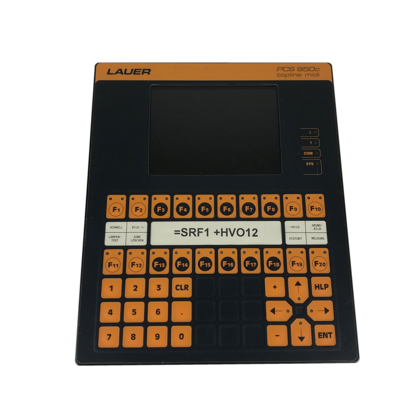 Lauer PCS 950c topline midi PG 95C.201.0 081096 Bedienterminal