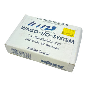 Wago 750-550/000-200 2-Kanal-Analogausgang DC 0 … 10 V