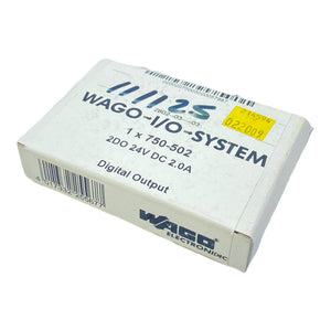 Wago 750-502 2-Kanal-Digitalausgang; DC 24 V; 2,0 A