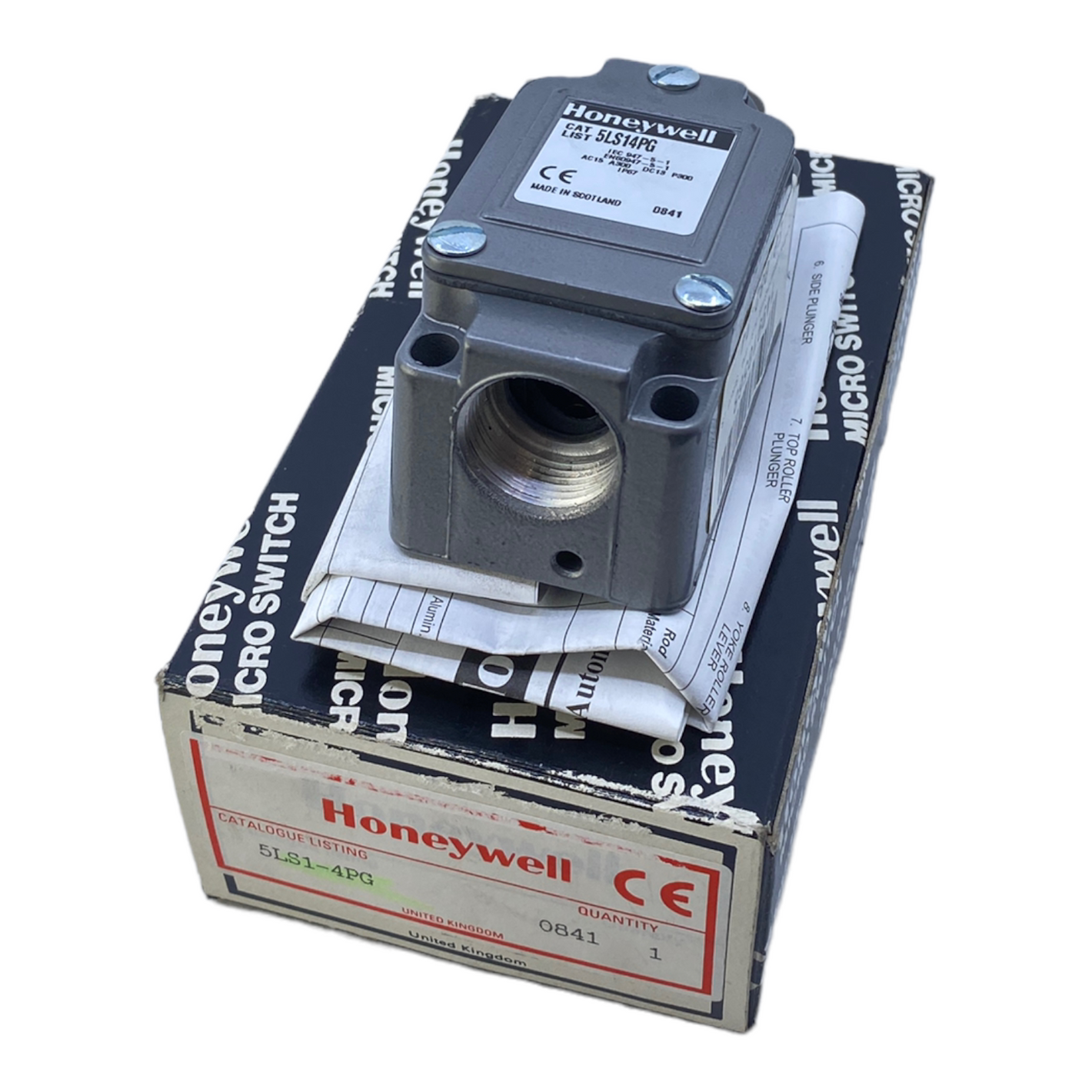 Honeywell 5LS14PG Endtaster 240V AC 250V DC - für industriellen Einsatz
