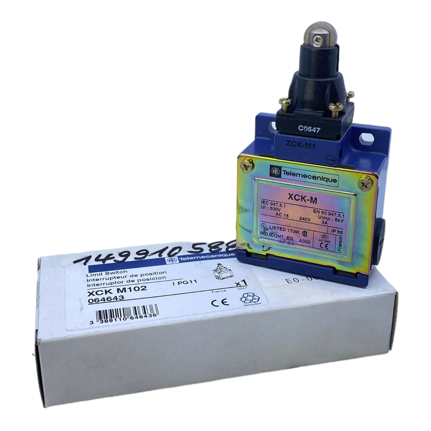 Telemecanique XCK-M102 Positionsschalter 064643 500 V 6kV 240 V ЗА - Industrie
