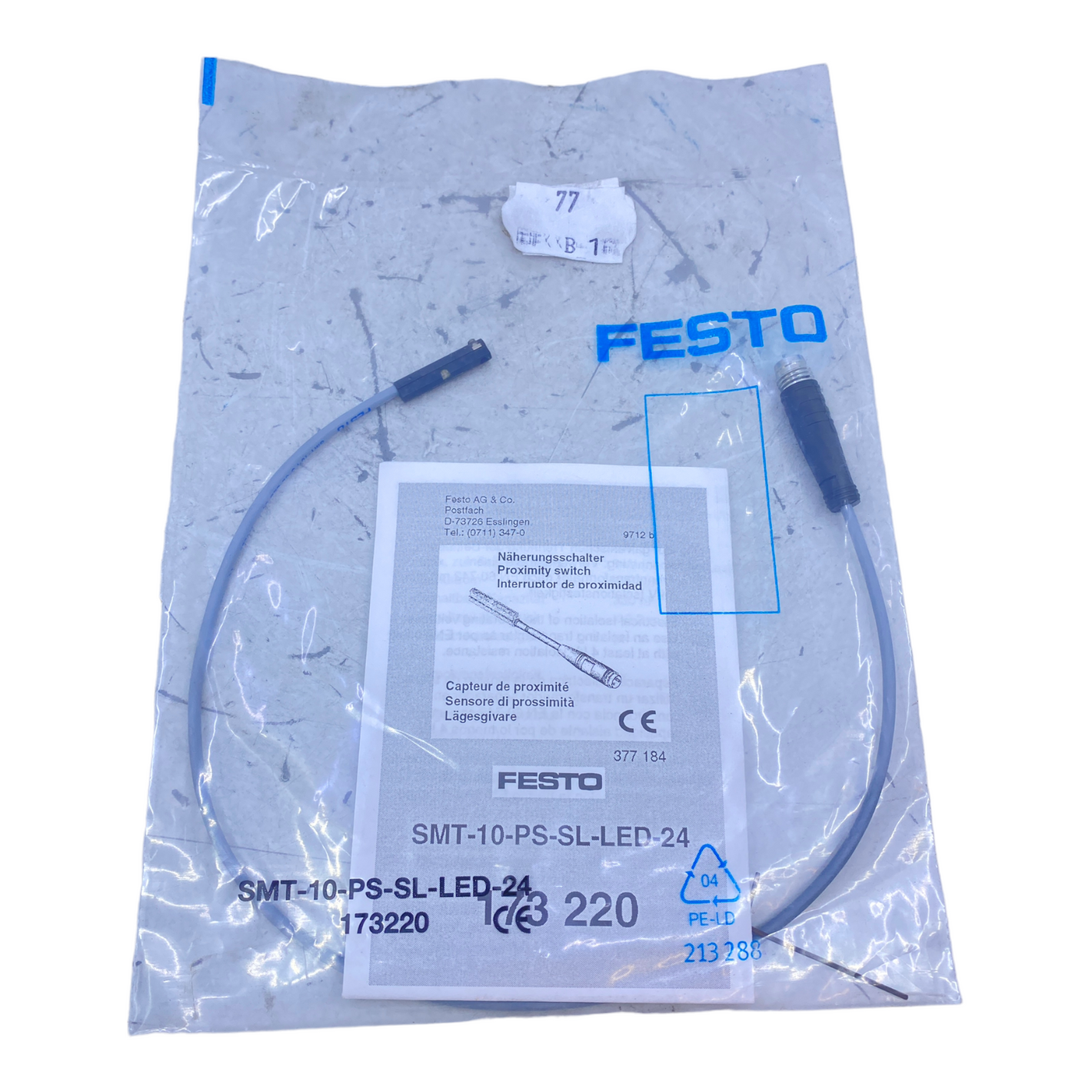Festo SMT-10-PS-SL-LED-24 Näherungsschalter 173220