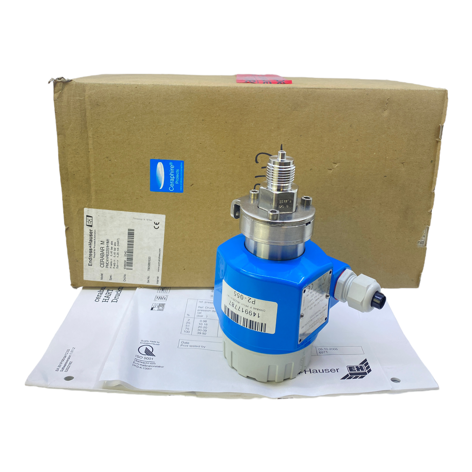 Endress Hauser PMC41 RE22S1H11M1 Pressure Transmitter Cerabar M 40 Bar endress-hauser-pmc41-re22s1h11m1-pressure-transmitter-cerabar-m-40-bar