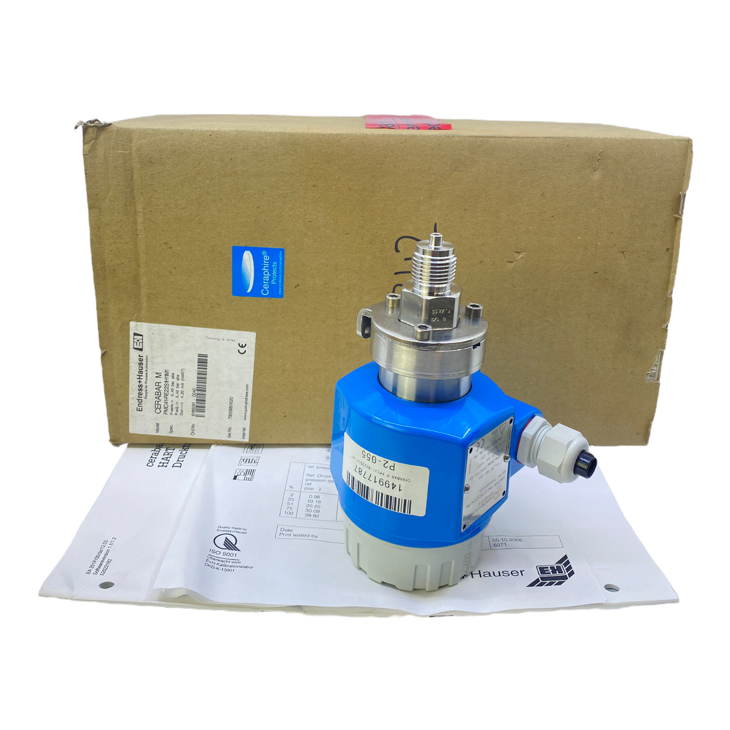 Endress+Hauser PMC 41-RE22S1H11M1 Drucktransmitter Cerabar M 40 bar 4...20 mA