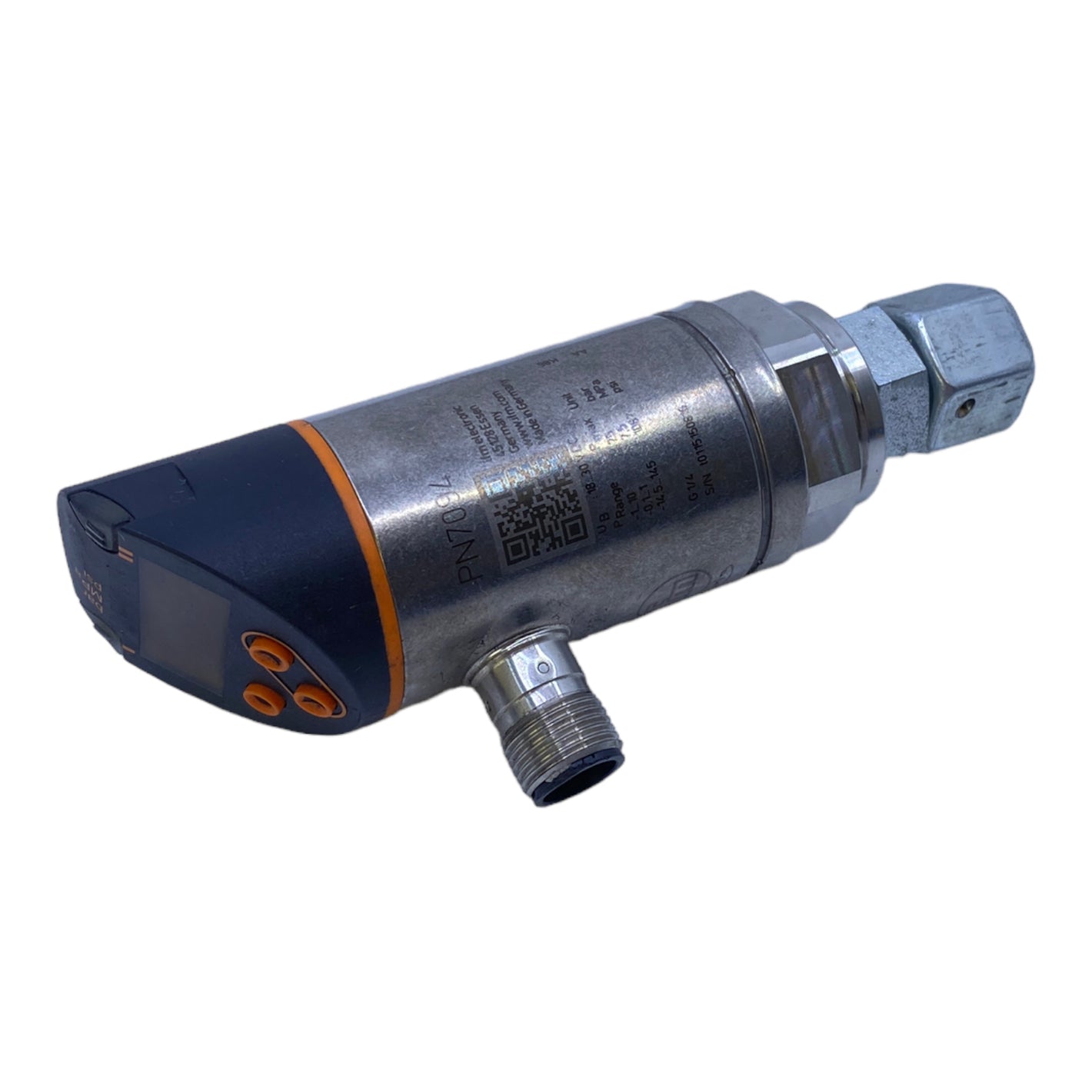 Ifm PN7094 Drucksensor mit Display -1...10 bar 18...30V DC 35mA