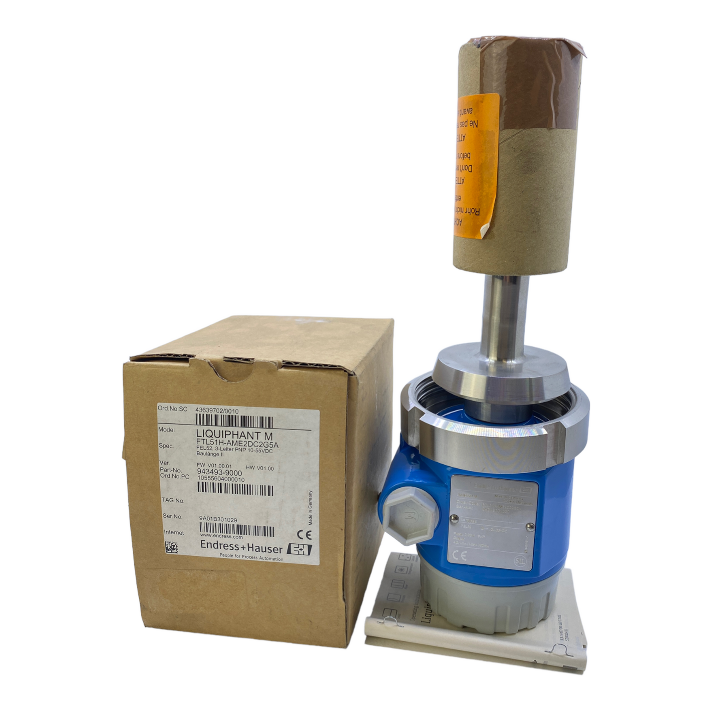 Endress+Hauser FTL51H-AME2DC2G5A Grenzschalter Liquiphant - Industrie Einsatz