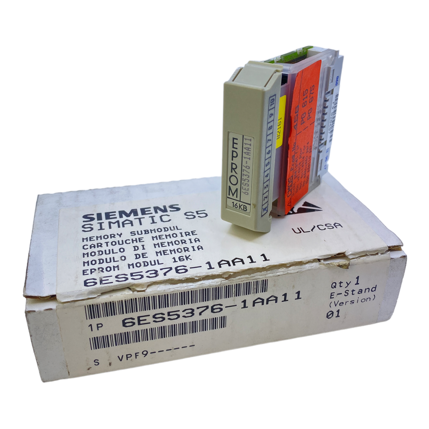 Siemens 6ES5376-1AA11 Speichermodul 16 KByte Speichermodul für Industrie Einsatz