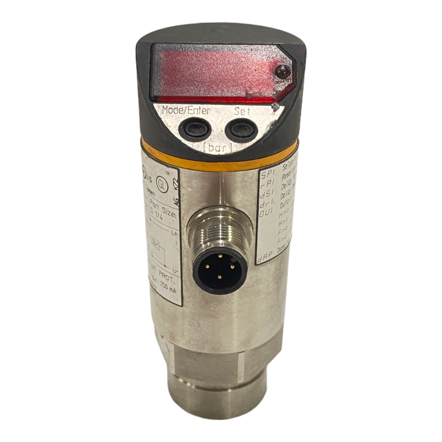 ifm PN5024 Drucksensor mit Display 50 bar 18...30V DC 250mA