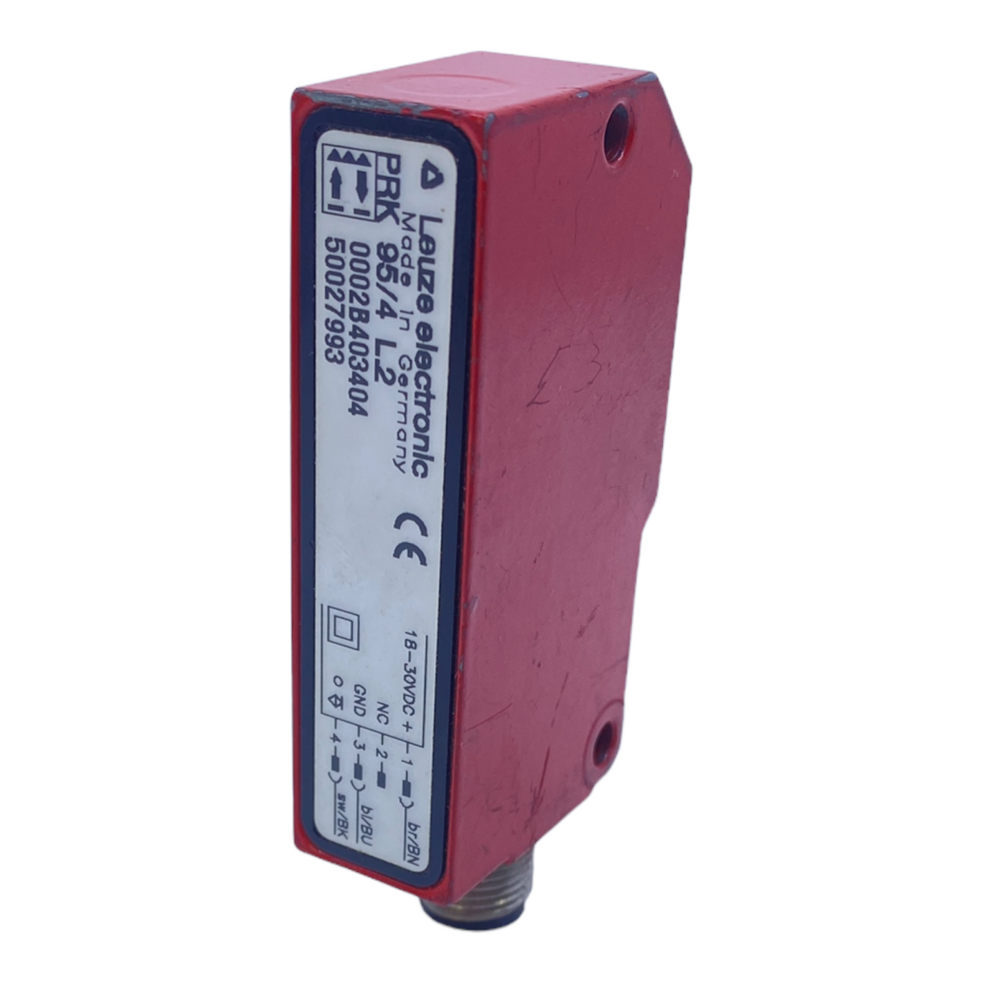 Leuze PRK95/4L2 Reflex-Lichtschranke polarisiert 18-30V DC