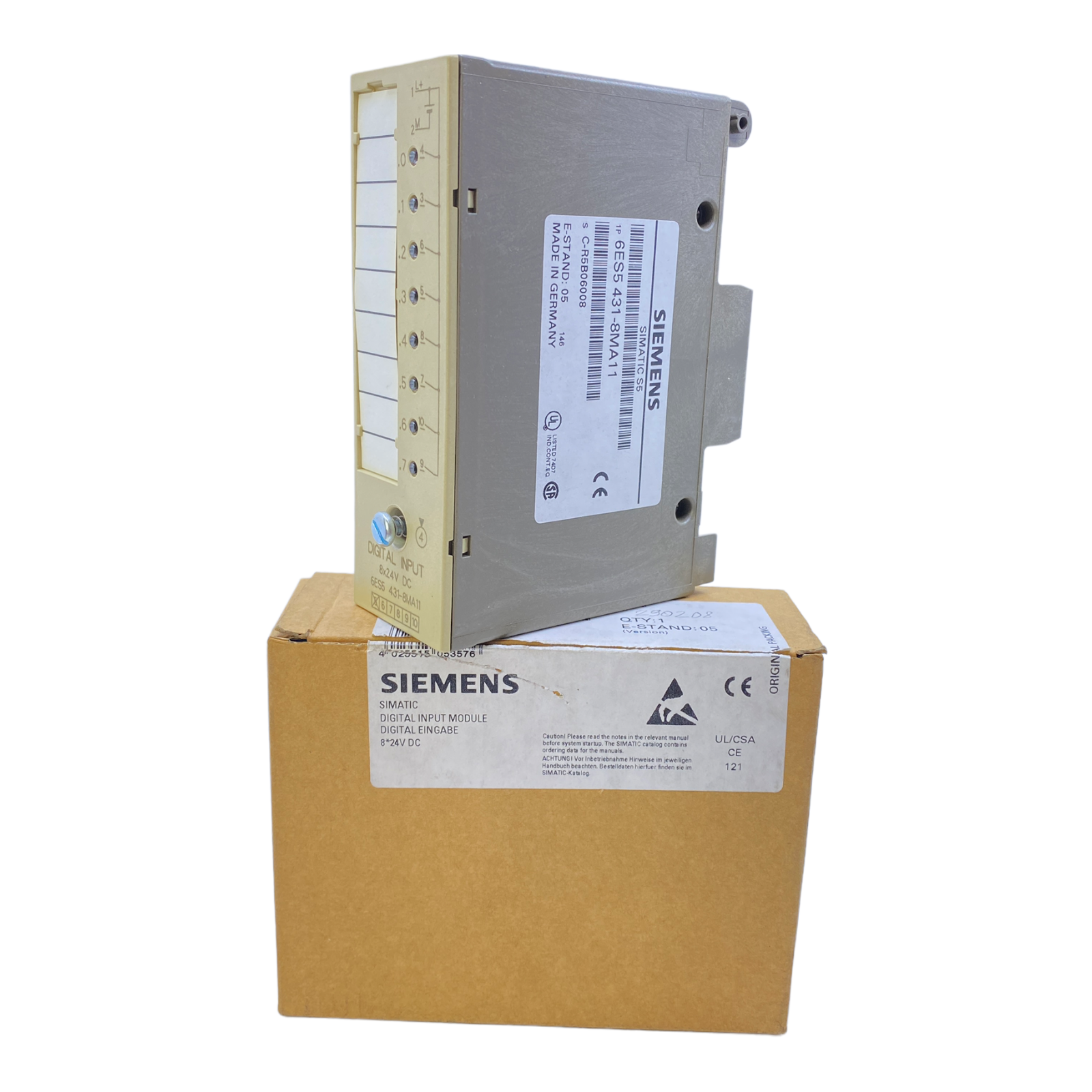 Siemens 6ES5431-8MA11 digital input 8×24V DC Siemens 6ES5431-8MA11 digital input 8×24V DC