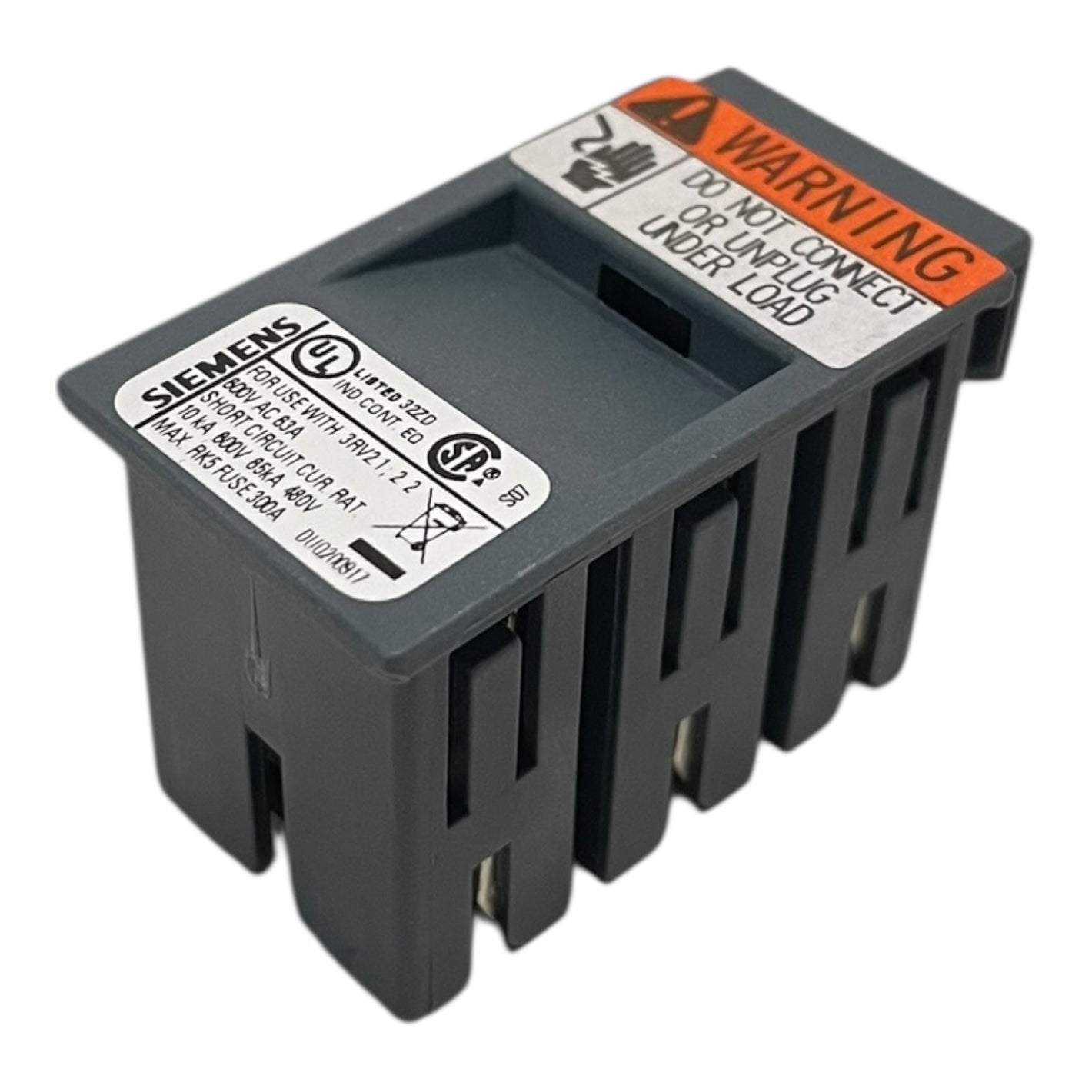 Siemens Erweiterungsstecker 3-Phasen 3RV2917-5BA00 für industriellen Einsatz