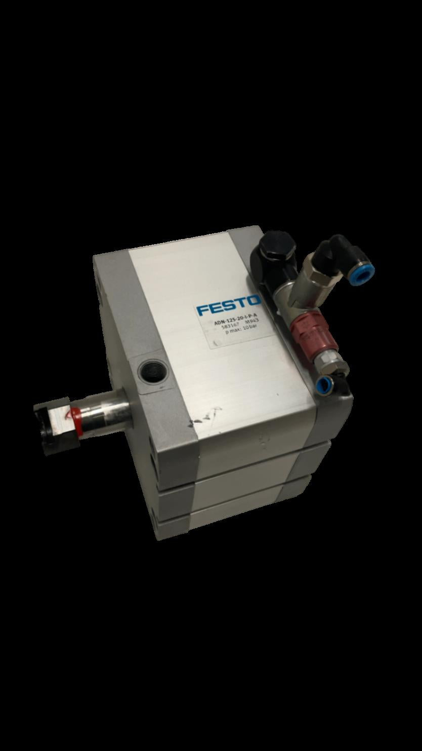 Festo Kompaktzylinder Pneumatikzylinder Industrie Einsatz ADN-125-20-I-P-A 58316