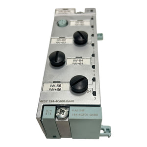 Siemens SIMATIC Anschlussmodul 6ES7194-4CA00-0AA0 6ES7144-4GF01-0AB0
