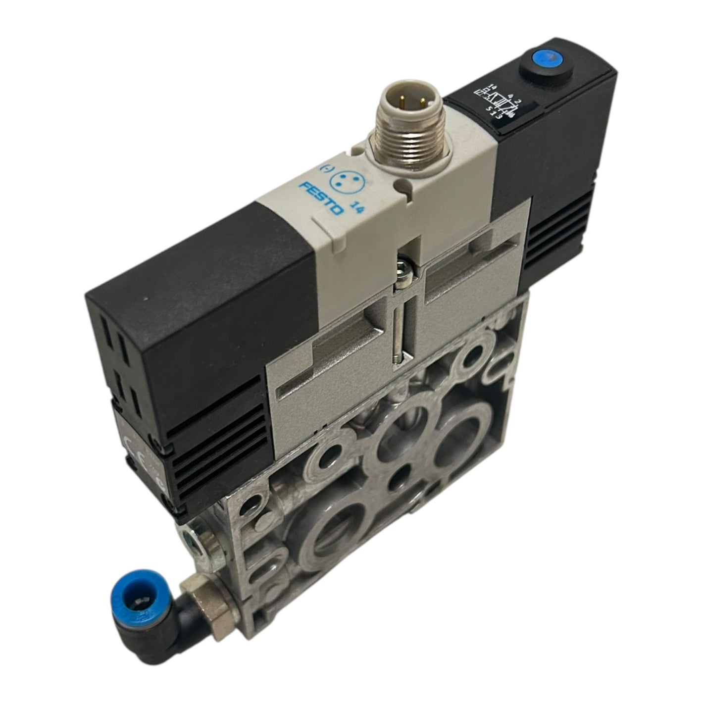 Festo Magnetventil NAW-1/8-02-VDMA für industriellen Einsatz Magnetventil Ventil