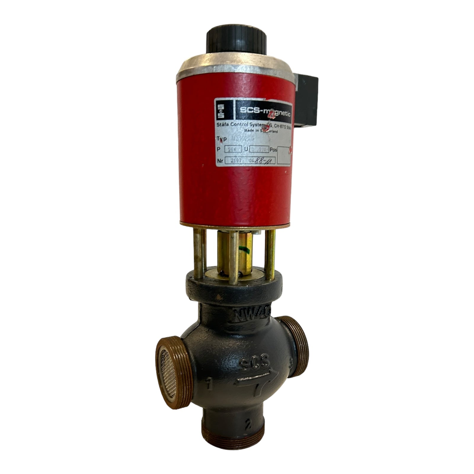 SCS-Magnetic M3P40G Control valve for industrial use NW40 ND16 SCS-Mag