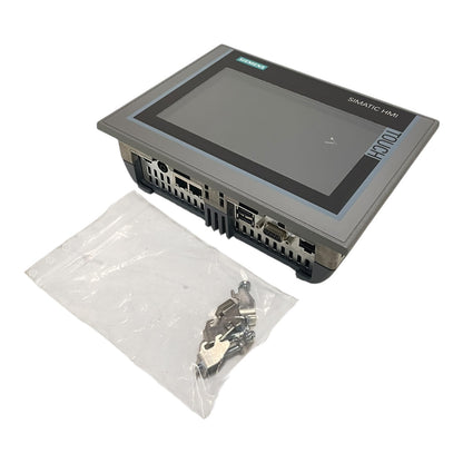 Siemens HMI Touchpanel TP700 Comfort 6AV2124-0GC01-0AX0 mit Befestigungsteilen