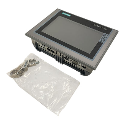 Siemens HMI Touchpanel TP700 Comfort 6AV2124-0GC01-0AX0 mit Befestigungsteilen
