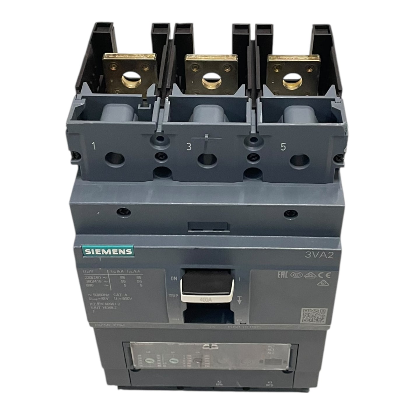 Siemens Leistungsschalter 3-polig 400A 55kA ETU320 3VA2340-5HL32-0AA0 Siemens