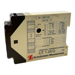 Schuhmann UT1.00G Universal isolation amplifier for industrial use Schuhmann