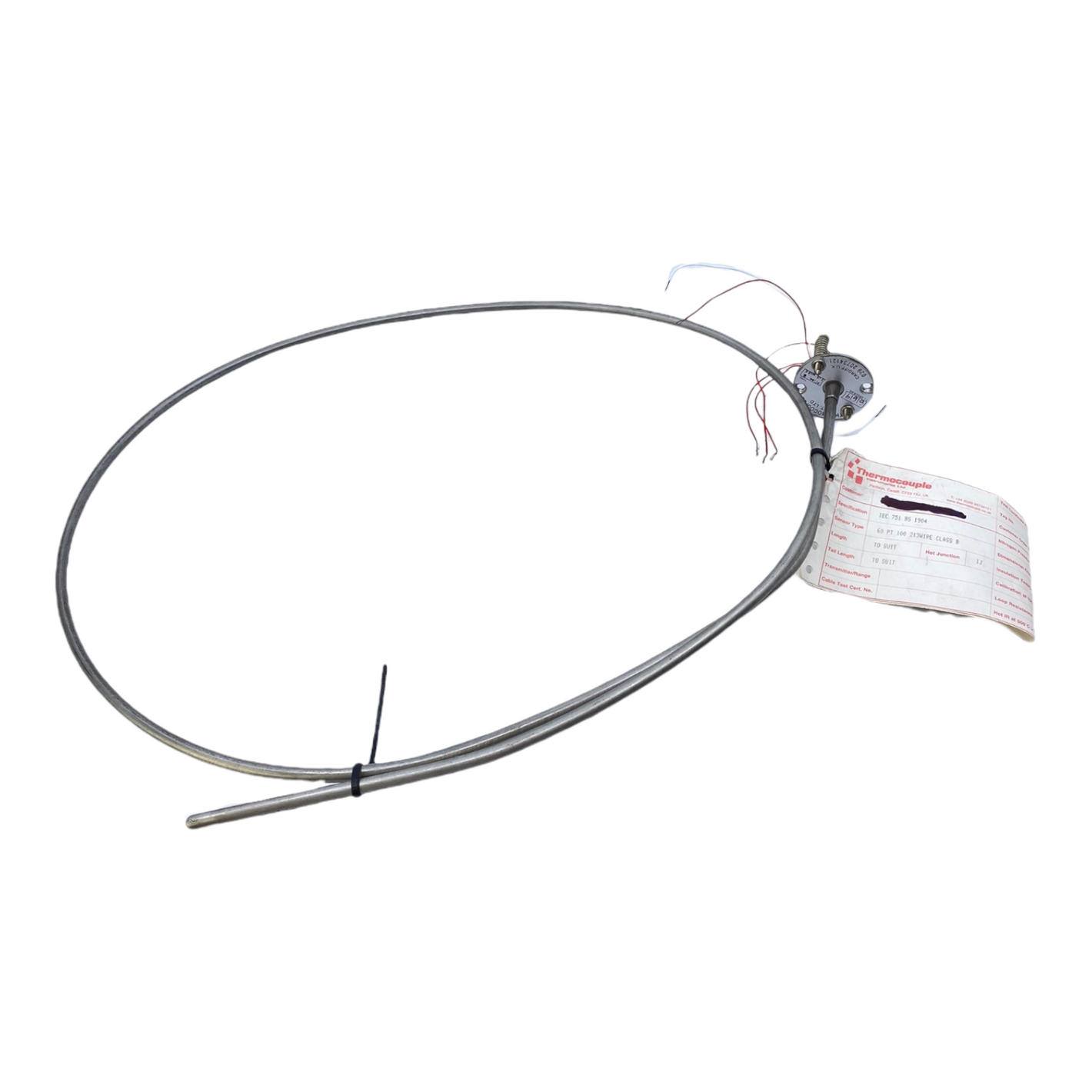 Thermalcouple 60PT100 2x3Wire Class B Thermostat