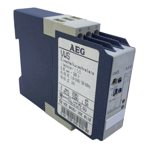 AEG VWS time relay 910-346-639-00 wiping relay 110-240V AC 50/60Hz 24V DC